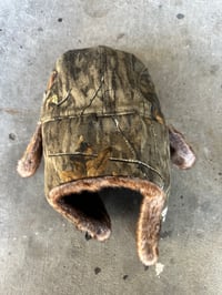 Image 5 of SASQUATCH OG REAL TREE FURRY TRAPPER HAT (L/XL)