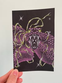 Cellophane Snake Drawing