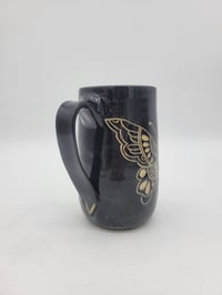 Image 2 of Black Butterfly Mug 