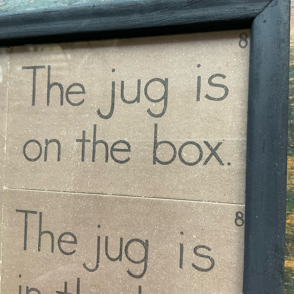 Image of The Jug Is On The Box