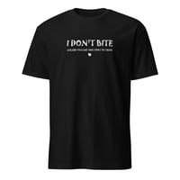 Image 1 of I Don't Bite Short-Sleeve Unisex T-Shirt