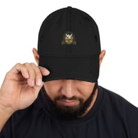 Image 2 of WASBY® Distressed Dad Hat | Christian Faithwear Streetwear Cap | Unisex Vintage Style