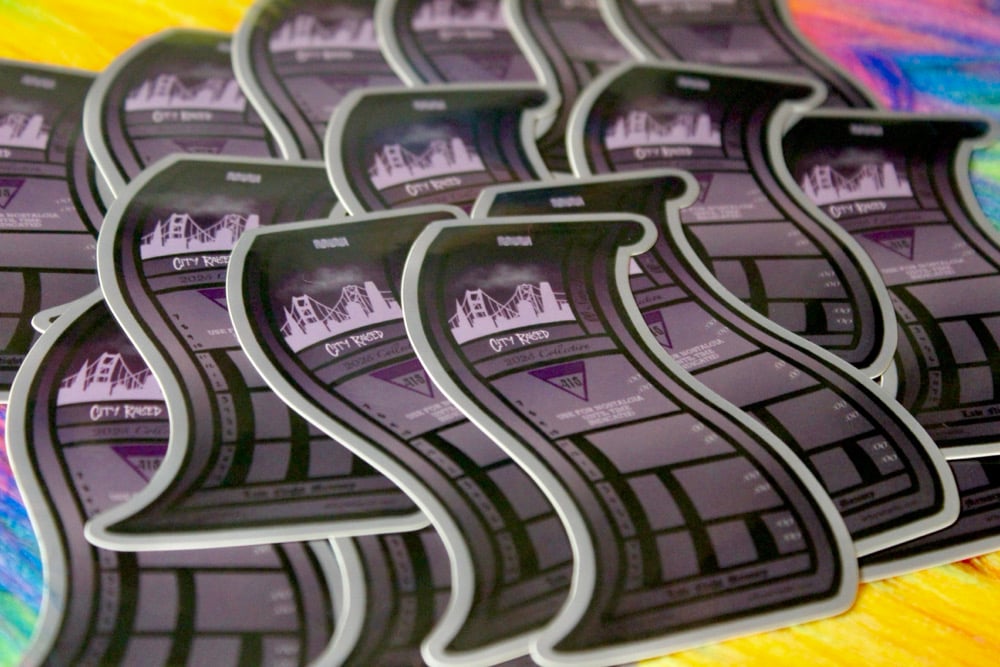 Image of Swilry Purple Muni Transfer Sticker 