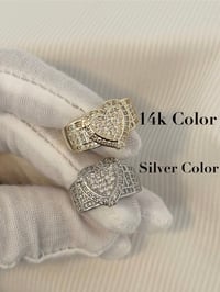 Image 1 of Heart Rings for women,