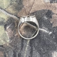 Image 3 of Flower Signet Ring