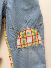 Image 3 of Oilily vintage  jeans check patches size EU 116 