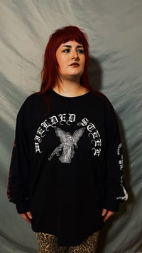 Image 1 of SINS OF YOUR DOMAIN 4 SIDED LONGSLEEVE