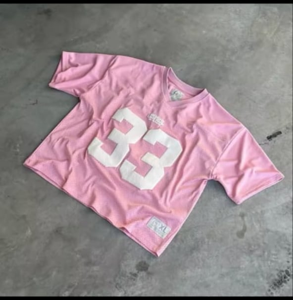 Image of Y2K Streetwear Unisex Retro football jersey