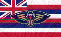 New Orleans Pelicans Hawaiian Flag