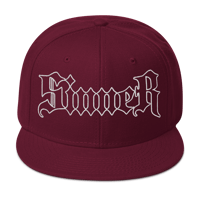 Image 6 of Pirate Die Snapback Hat