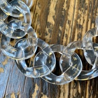 Image 8 of Pono by Joan Goodman Lucite Link Necklace