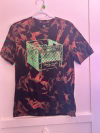 Image 1 of small "theft of this case is a crime" shirt