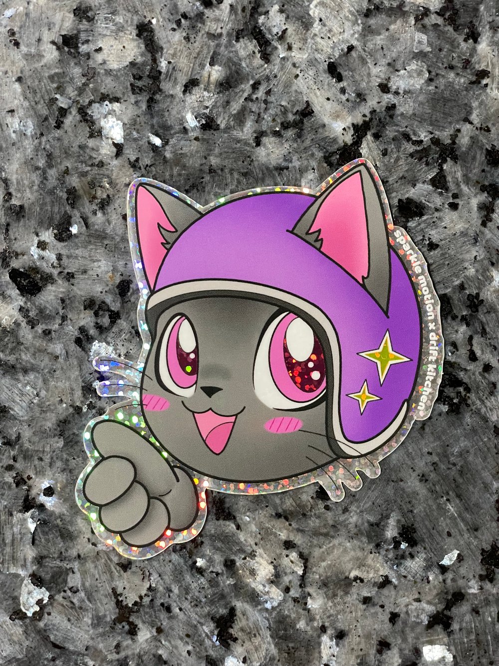 Image of Sparkle Motion x Drift Kitchen Cat Sticker