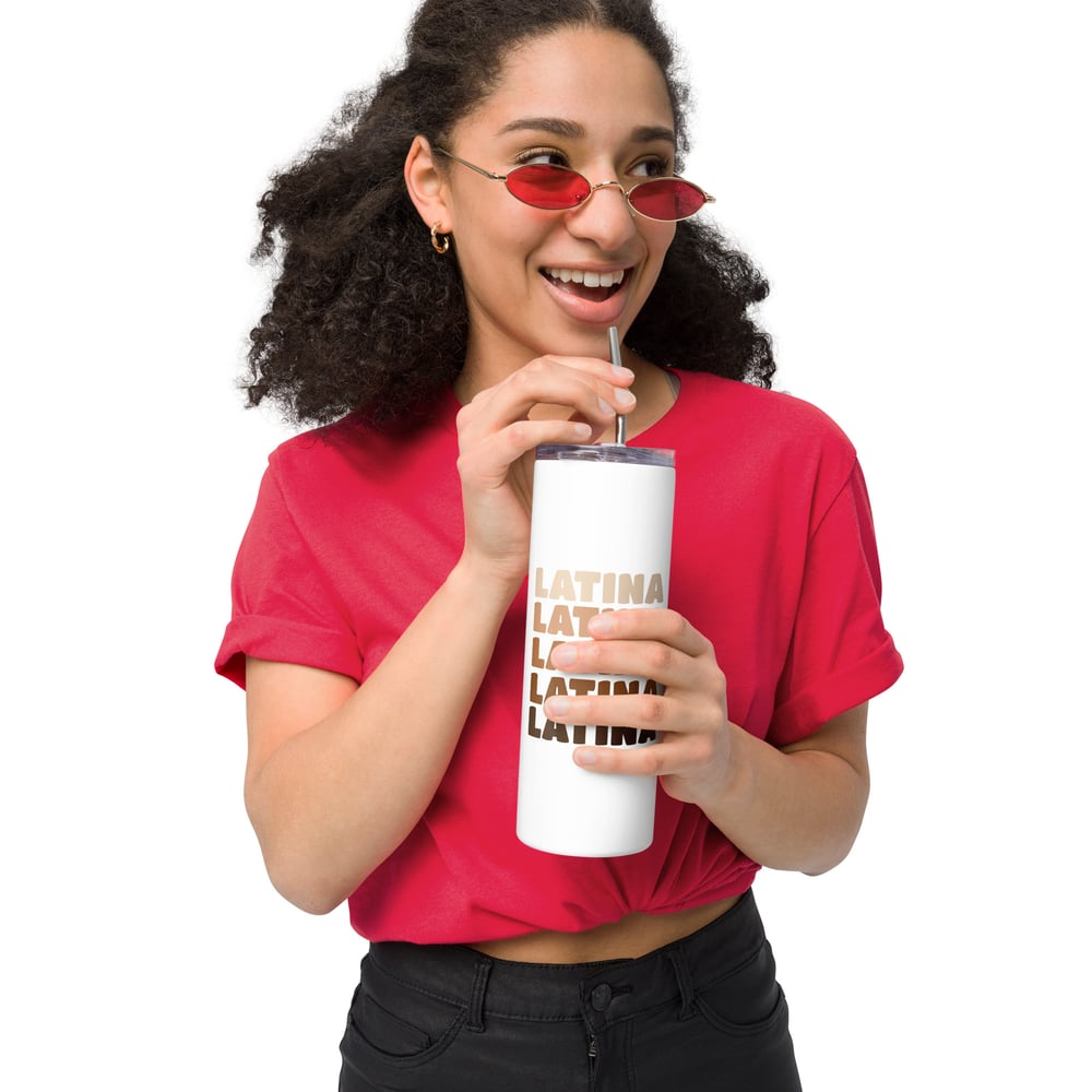 Image of Shades of Latinas - Stainless steel tumbler