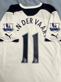 Image 1 of Tottenham Hotspur “VAN DER VAART 11” 2010/11 Home Shirt + patches (M)