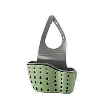 Image 13 of Kitchen Sink Holder Hanging Drain Basket Adjustable Soap Sponge Shelf Organiser Bathroom Faucet Hold