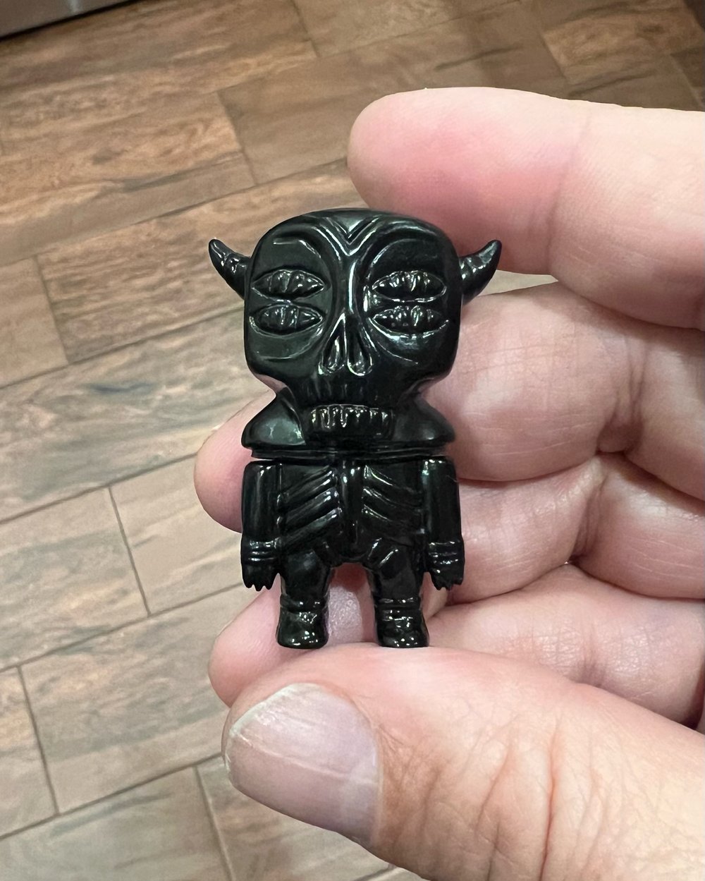 Hextraterrestrials mini vinyl figures (black)