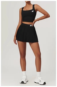 Image 2 of 444 Skort Set B & W
