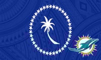 Dolphins Flag Chuukese 