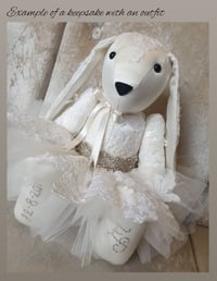 Image 1 of WEDDING KEEPSAKE BUNNY