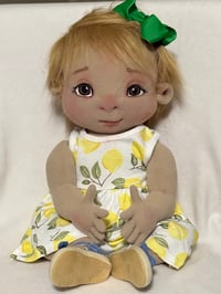 Image of Olivia, 21” Soft Sculpture Girl