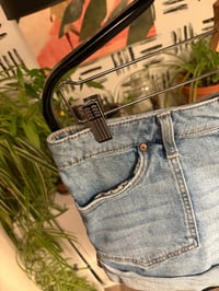 Image 2 of Sexy rolled denim shorts 