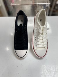 Image 3 of Lace Detailed Trainers 