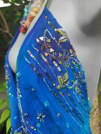 Image 9 of Mykonos Jewel Jumpsuit- turquoise yellow