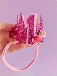 Princess pink crown 