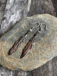 Image 1 of Starlight & Feathers Earrings