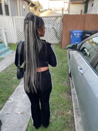 Image 2 of " SILVER EDGE " Jogger (BLACK) 
