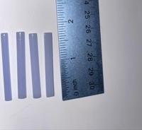 Corning light blue gunmounts one lb