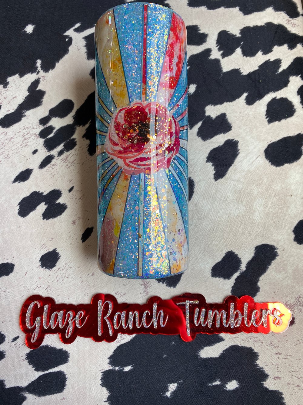 20 oz Rose Burst