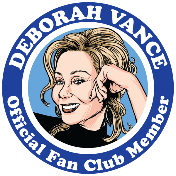 Image of Official Deborah Fan Club sticker PREORDER