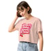 Image of Zebra Humor Cropped Tee
