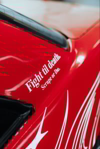 Image 2 of Fight til Death Die-Cut Sticker