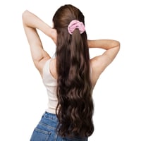Image 1 of Pink Pony tail Scrunchie