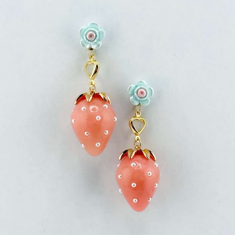 Image of Sweet Berry Earrings