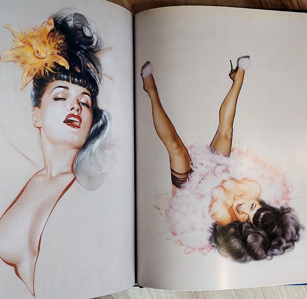 Bettie Page, by Olivia De Berardinis - SIGNED