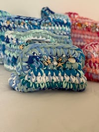 Image 1 of The multi blue clutch