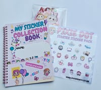 Image 1 of My Sticker Collection Book with starter pack of stickers