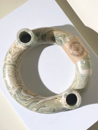 Image 1 of Double candle holder Swirl 7