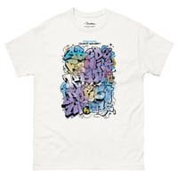 Image 3 of Mahon Graffiti Alphabet - Men's classic Tee - Build Your Own Style - Front