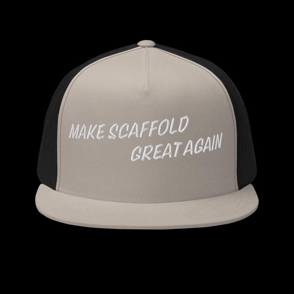 Image of MSGA SLANT OFF Trucker Cap Embroidered