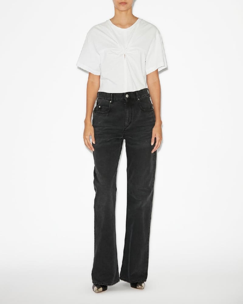 Image of ISABEL MARANT BELVIRA PANTS BLACK