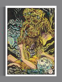 Image 2 of Pulp Art Creature Feature (limited to 50) trading card 
