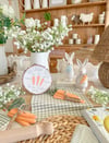 SALE! Carrot Patch Hanging Sign
