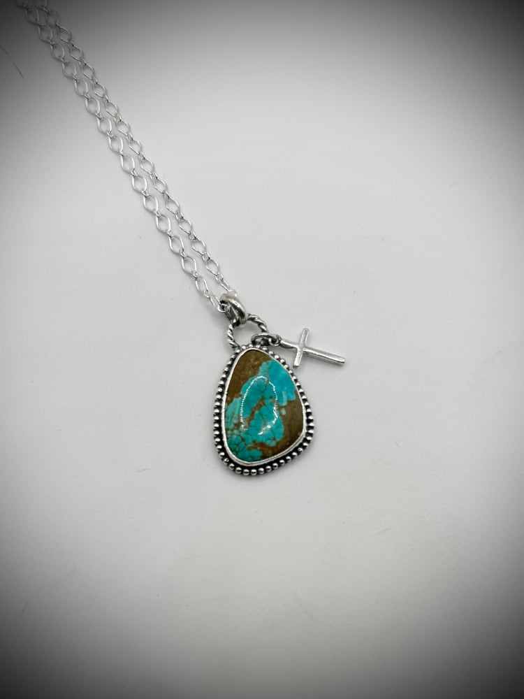 Image of Dainty Mine #8 & Cross Necklace (5) 🩵