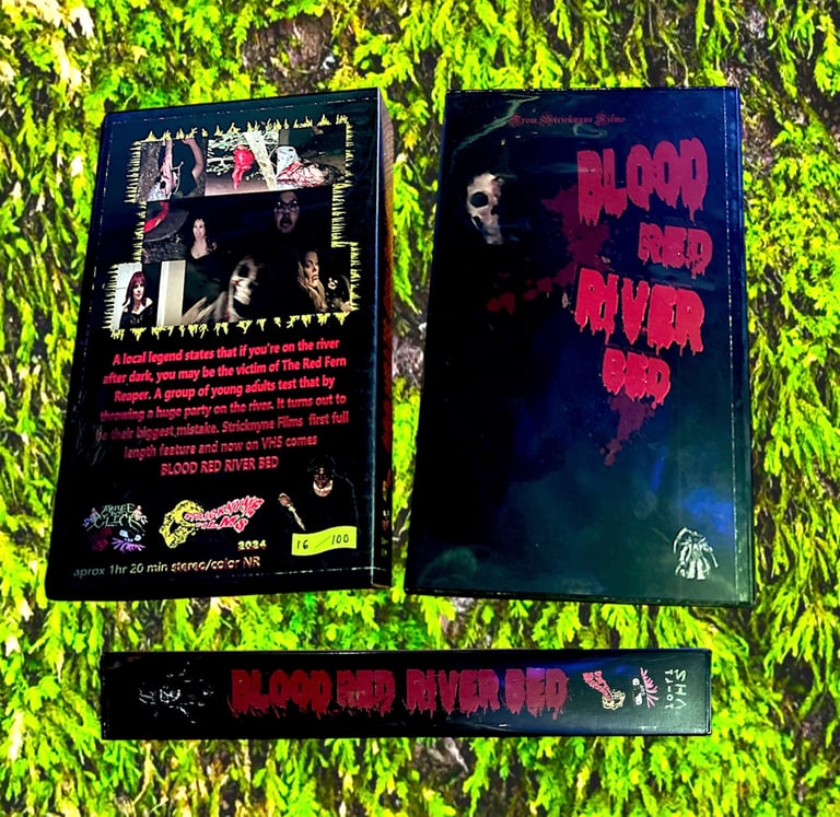 Blood Red River Bed VHS
