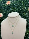 dainty coin necklace 